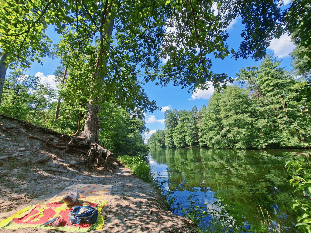 Сапсаїв став, чиста водойма, пляж ,Київська область відпочинок біля води