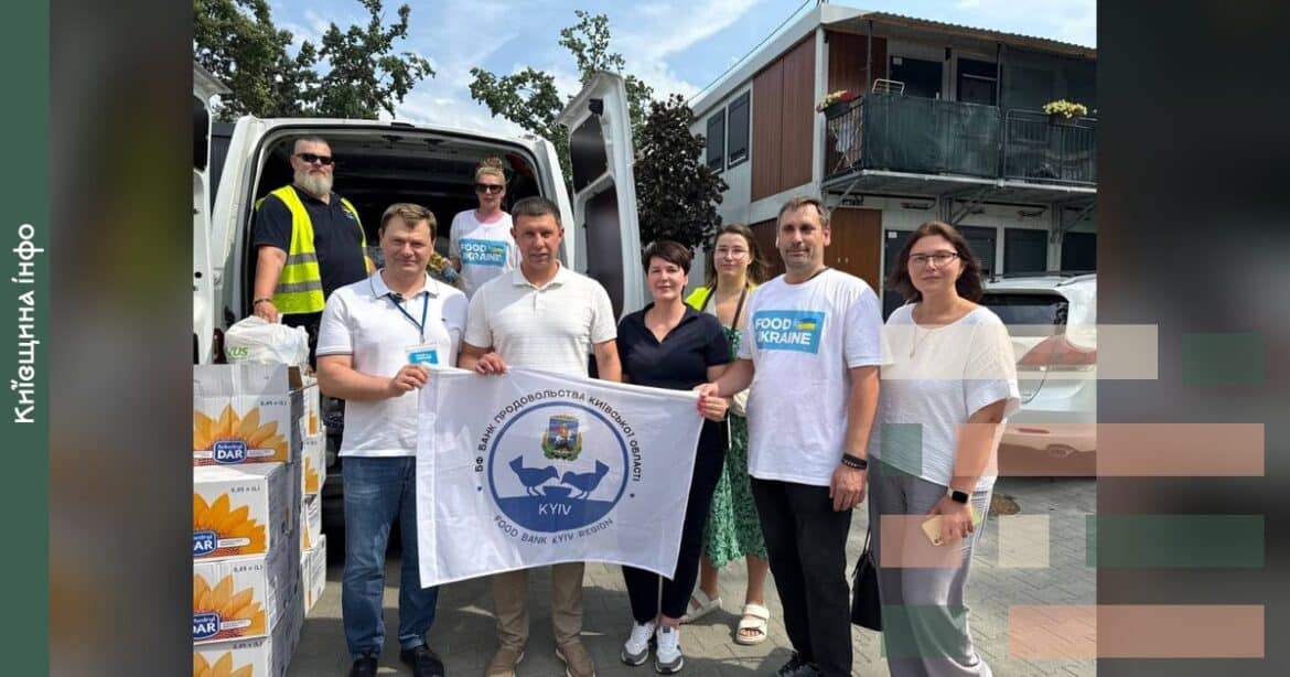 Ірпінь отримав 300 продуктових наборів від фонду Food for Ukraine для переселенців та людей похилого віку