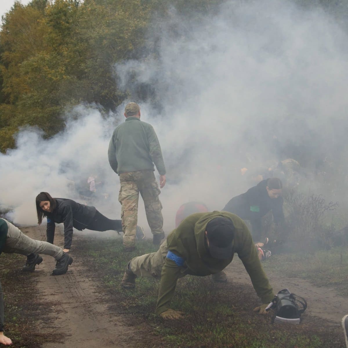 На Київщині 110 годин навчання пройшли учасники 17-го потоку курсу з підготовки до національного спротиву